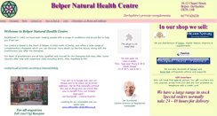 Desktop Screenshot of belpernaturalhealth.co.uk